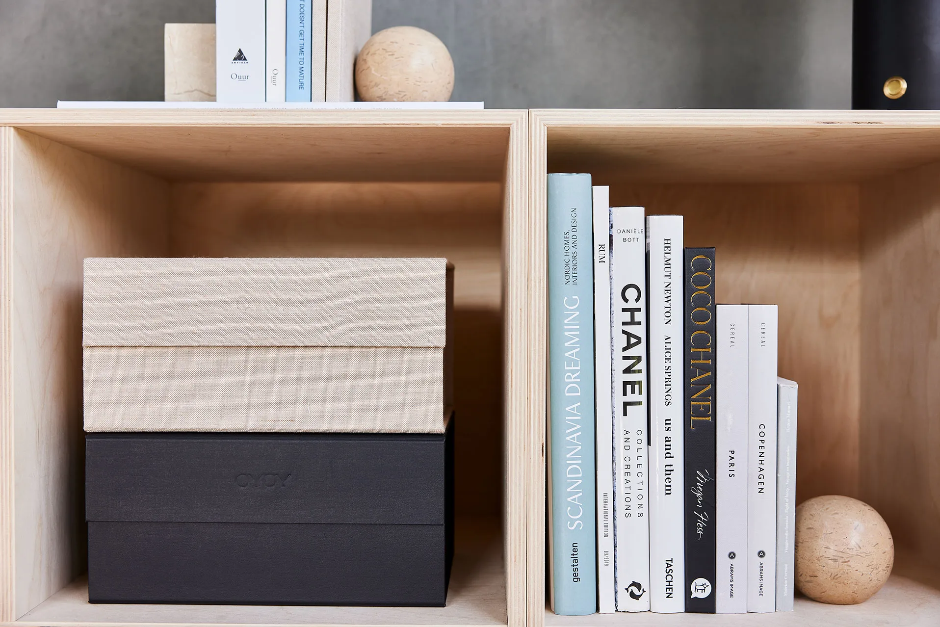 하코 수납 상자 A5, Black OYOY | 오이오이