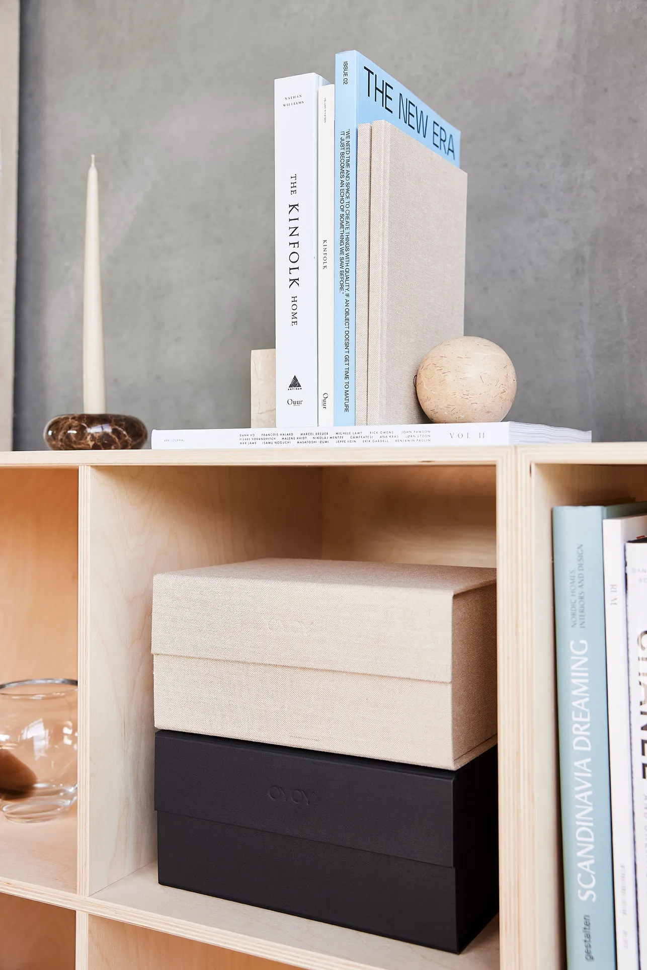 하코 수납 상자 A5, Clay melange OYOY | 오이오이