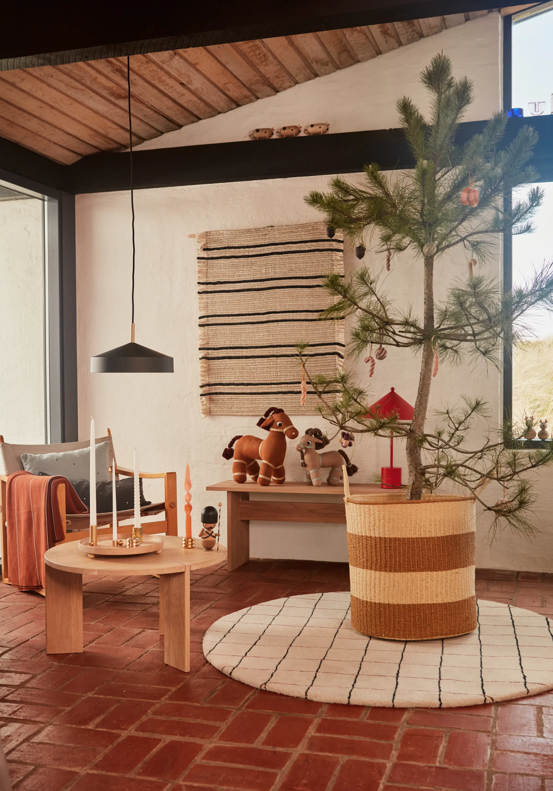 팔로아 캔들 하이, Brushed brass OYOY | 오이오이