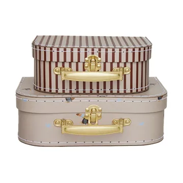 미니 투칸 & 스트라이프 수트케이스 세트 - Clay - OYOY | 오이오이