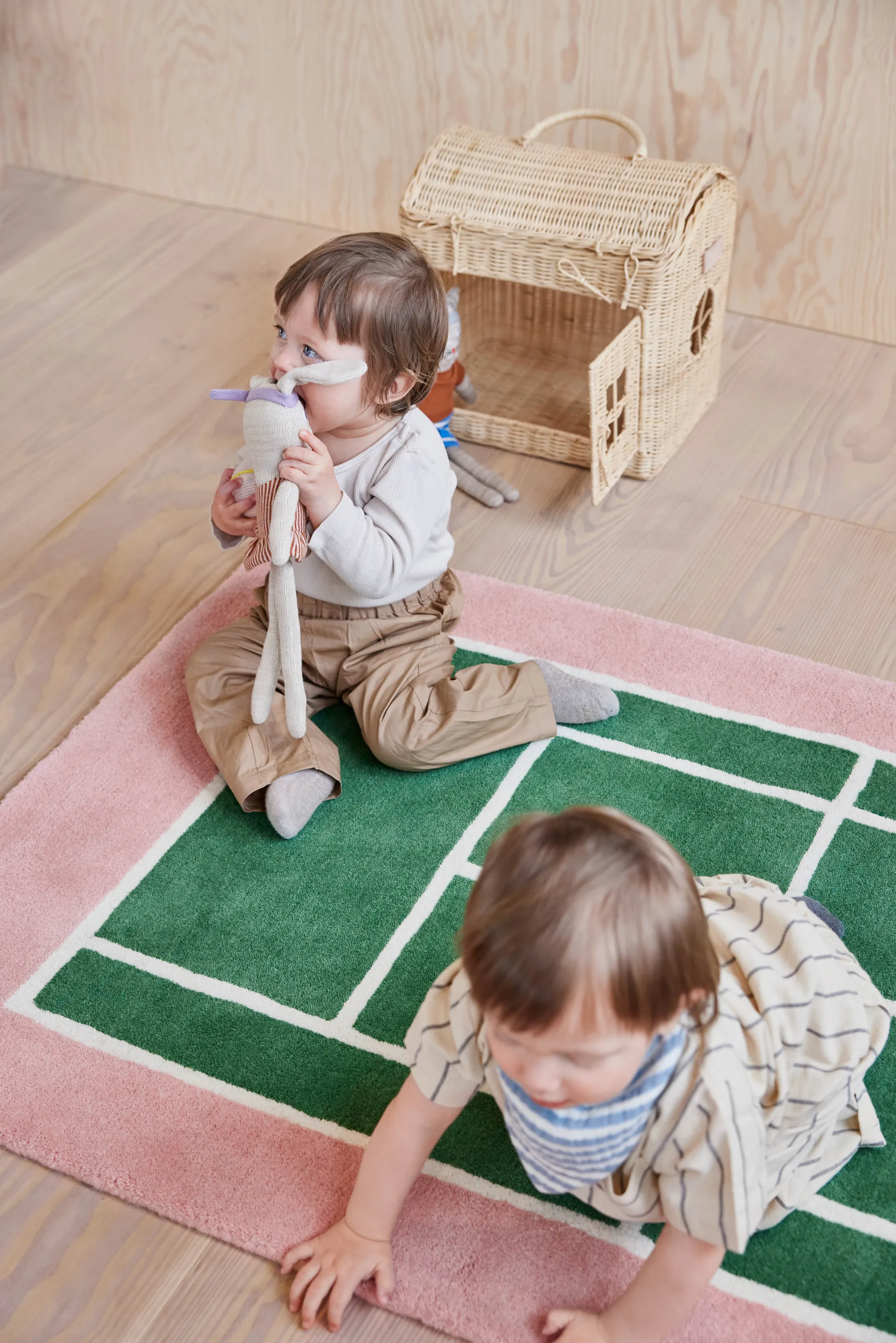 테니스 매트, Green-rose, 88x150 cm OYOY | 오이오이