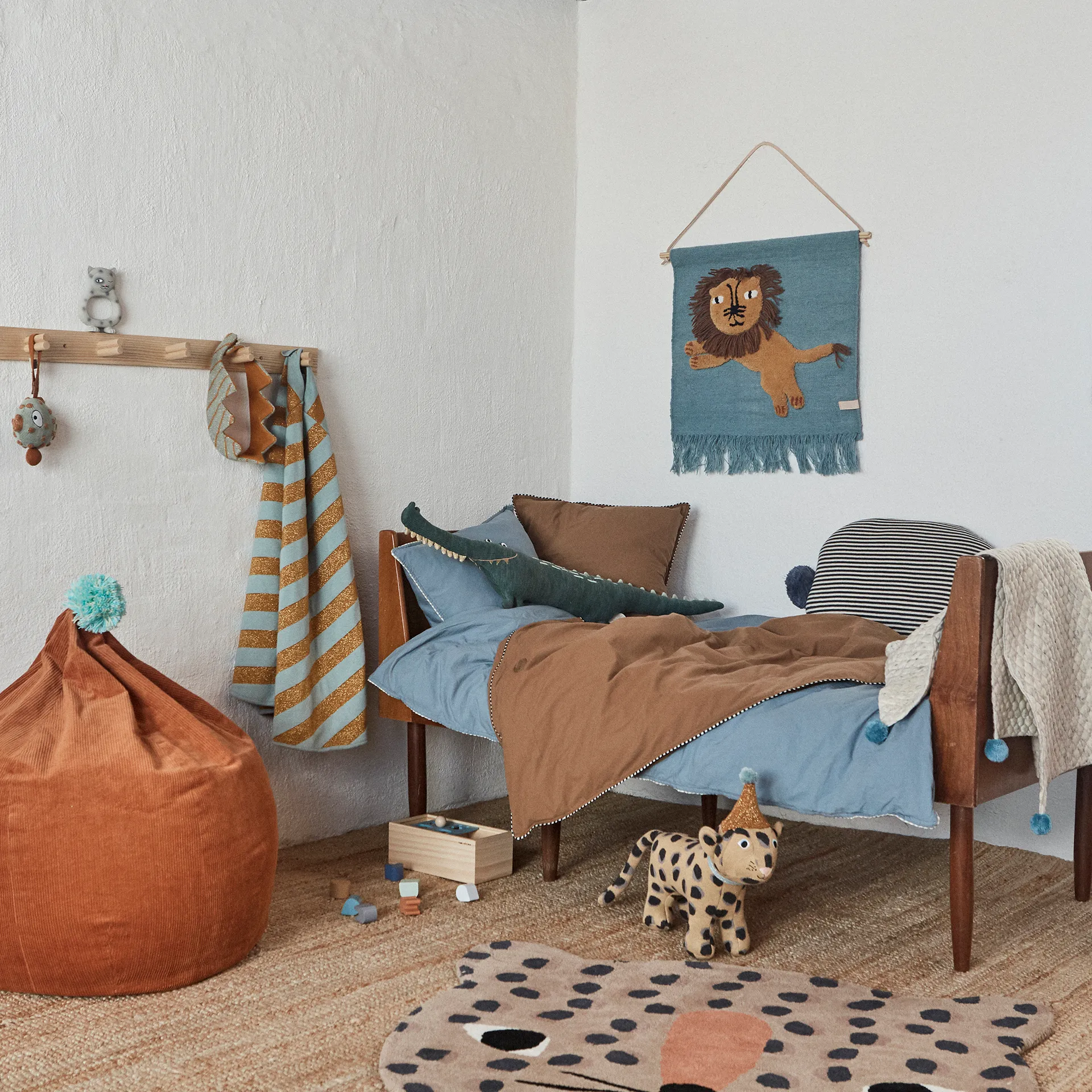 미니 애니멀 러그, Leopard OYOY | 오이오이