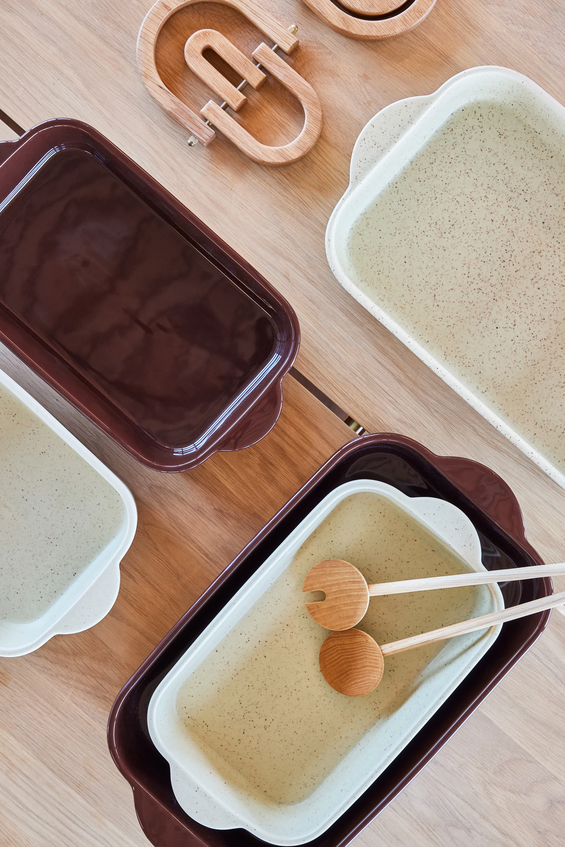 레인보우 우든 냄비받침, Nature OYOY | 오이오이