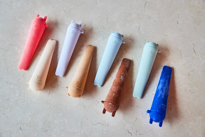 Ninka & Teddy 아이스 팝 4개 세트, Lavender-vanilla-cherry red-rubber OYOY | 오이오이