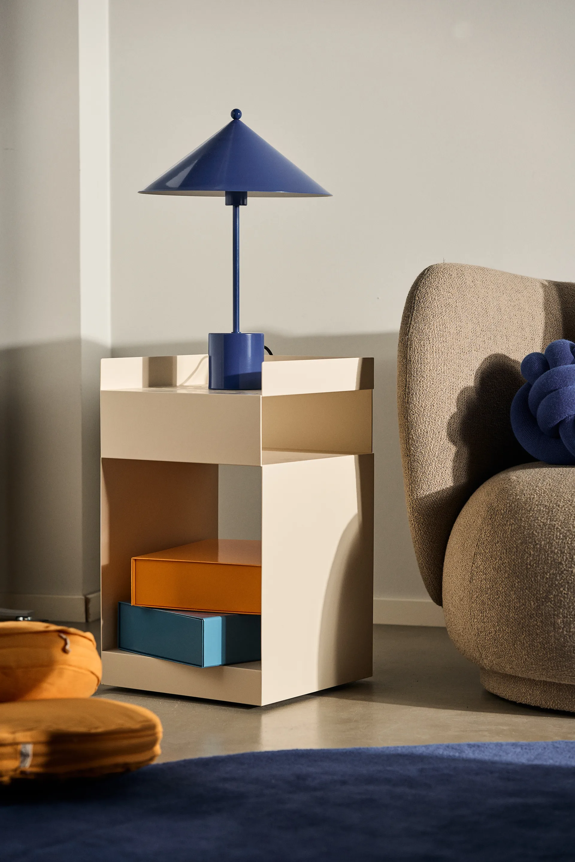 카사 테이블 조명, Optic Blue OYOY | 오이오이