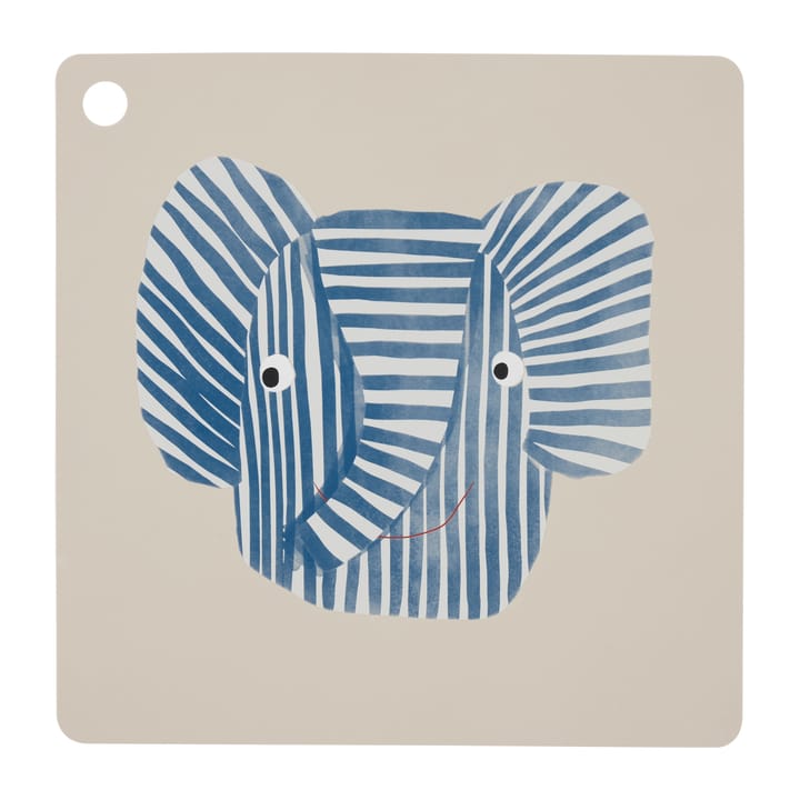OYOY 미니 테이블매트 - Erik Elephant - OYOY | 오이오이