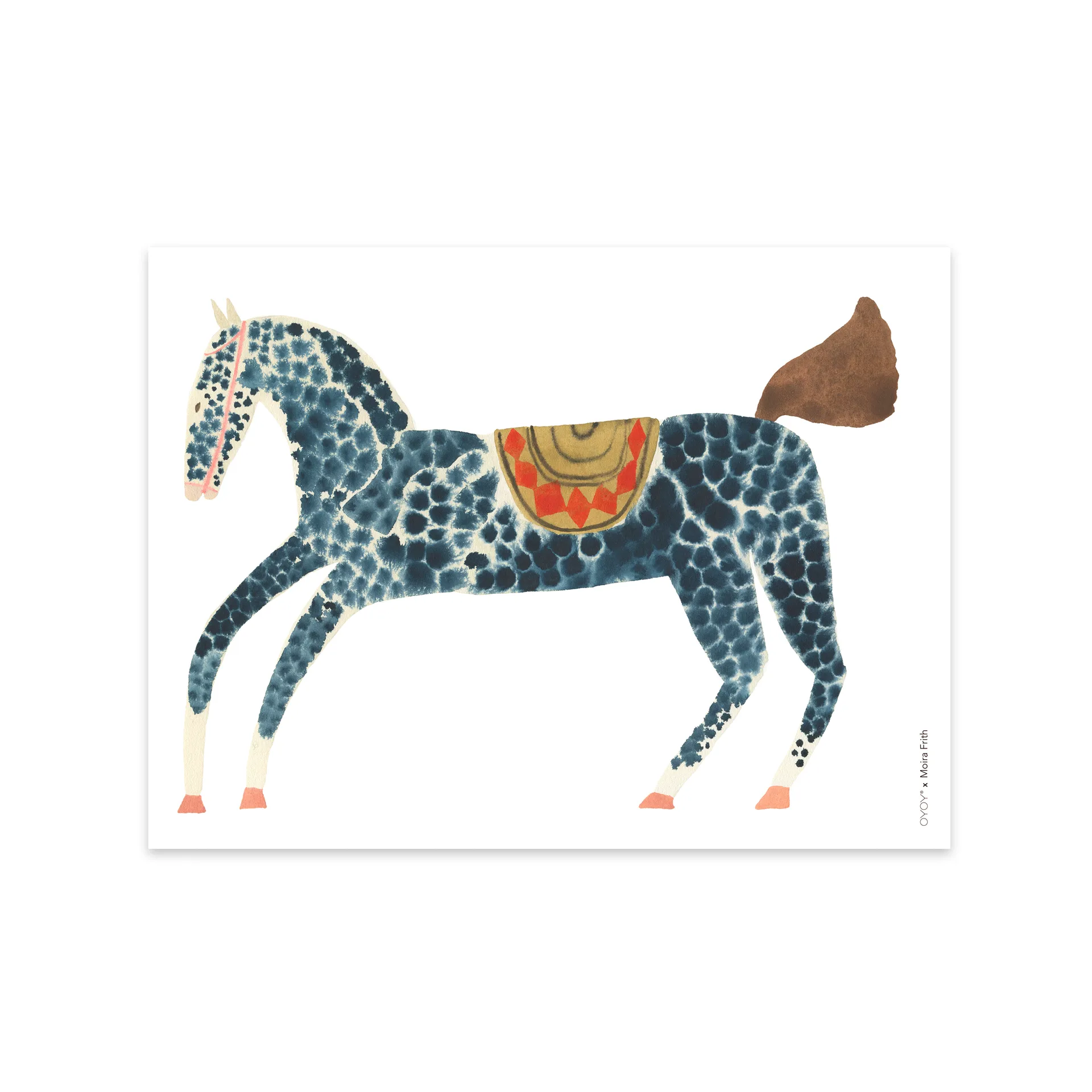 Pelle Pony 포스터 30x40 cm, multi OYOY | 오이오이