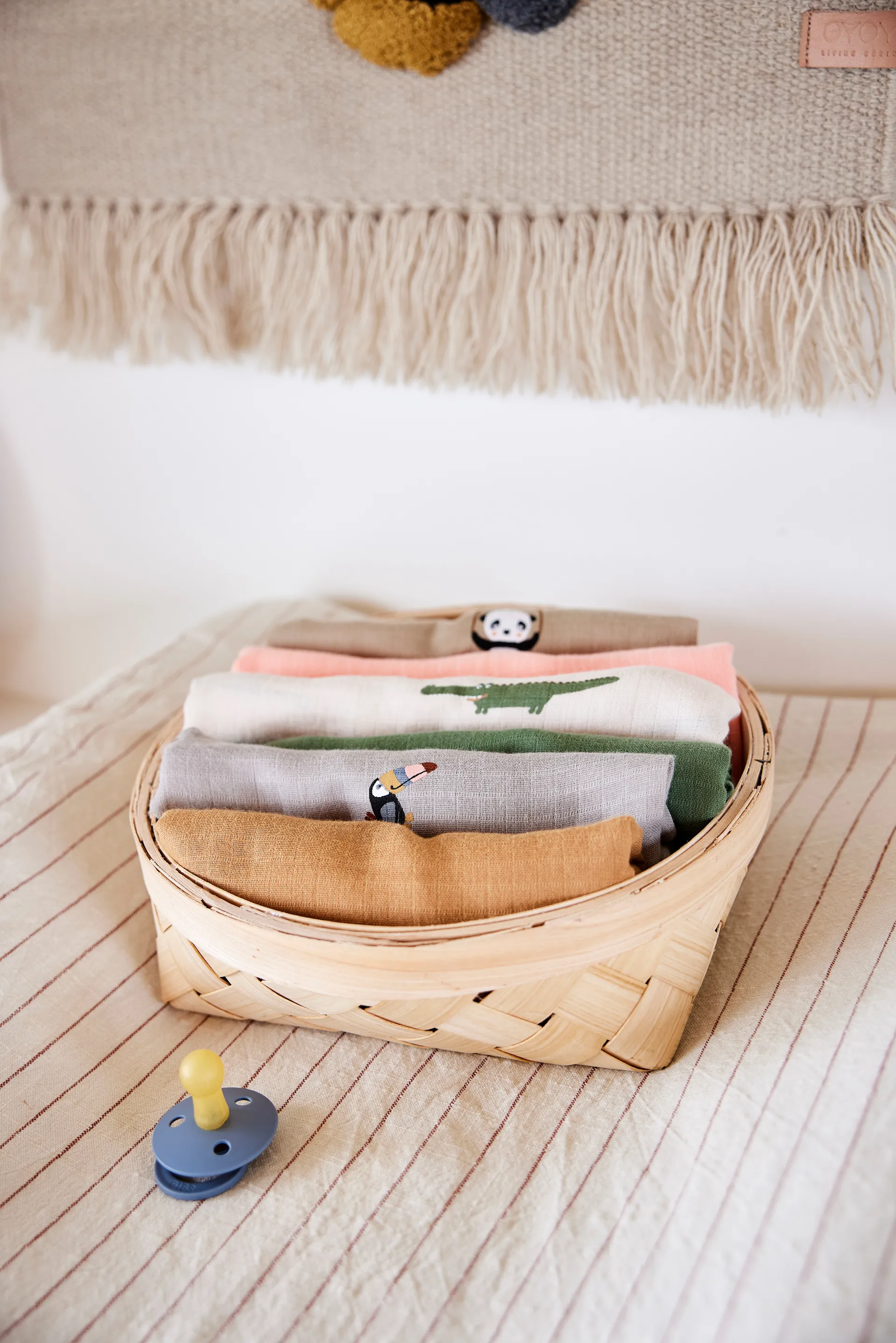 Sporta 브레드 바스켓 22x22 cm, Nature OYOY | 오이오이