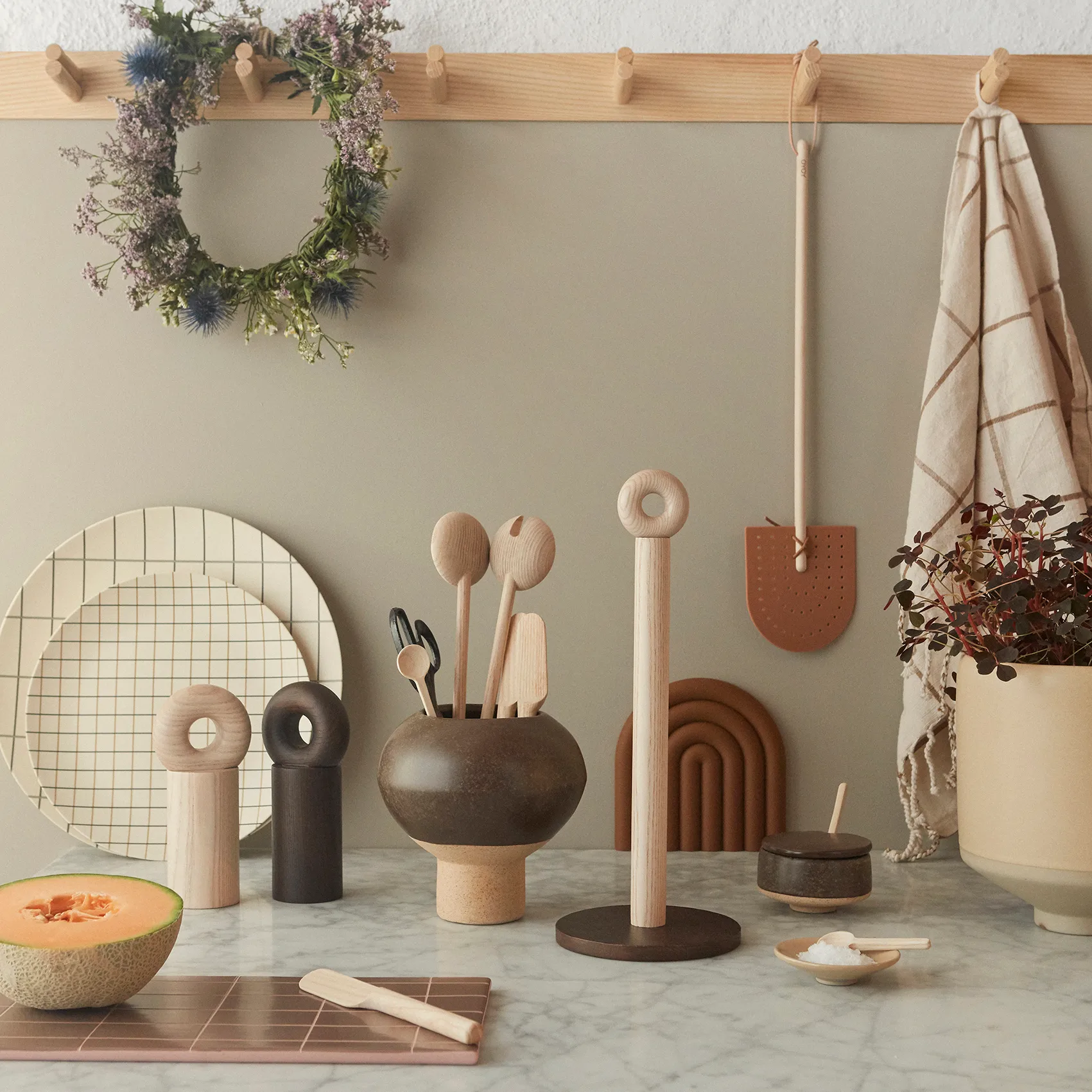 Yumi Spice 우든 스푼 12 cm, box OYOY | 오이오이