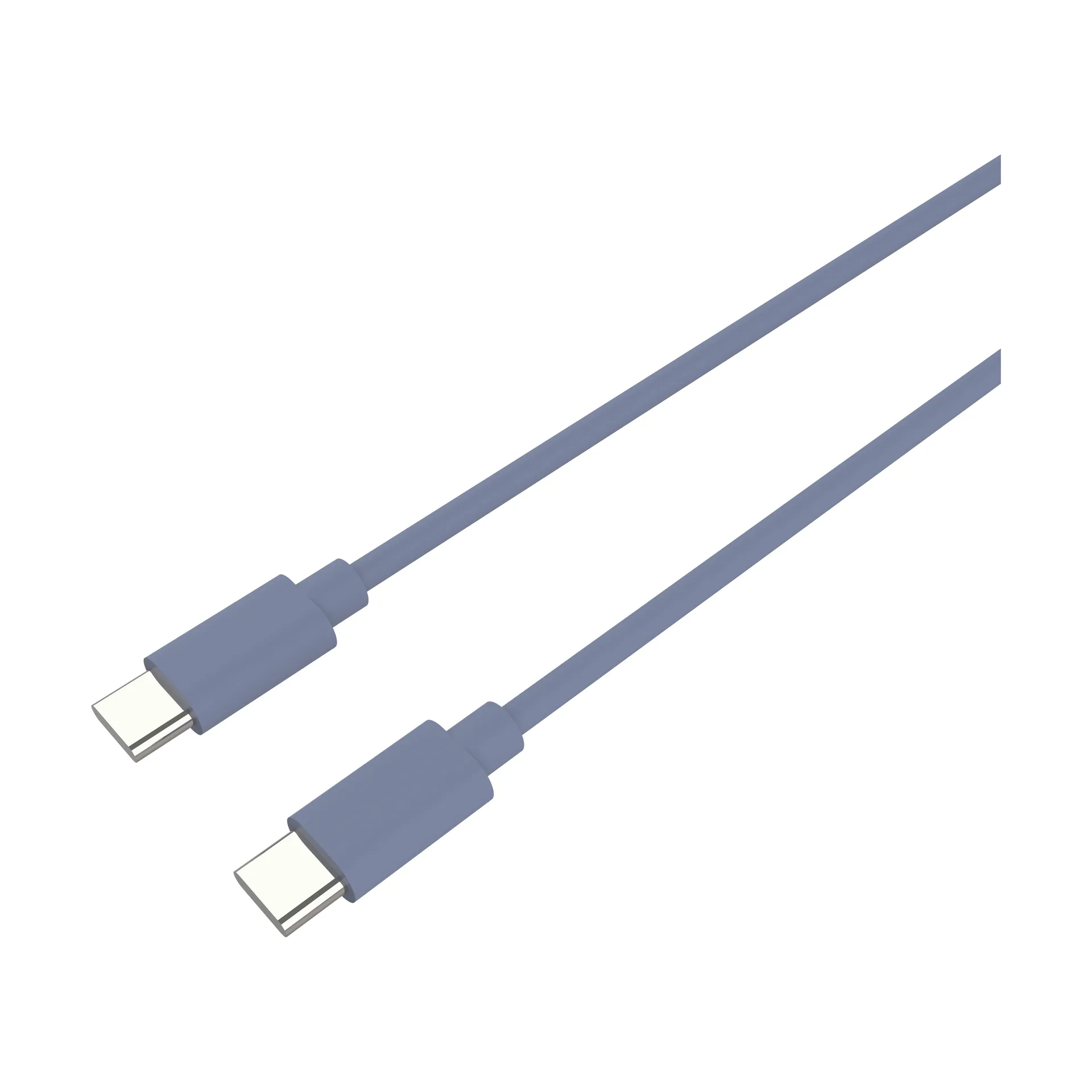 USB-C to USB-C 케이블 240 W, Kattegatt blue, 2 m Palette