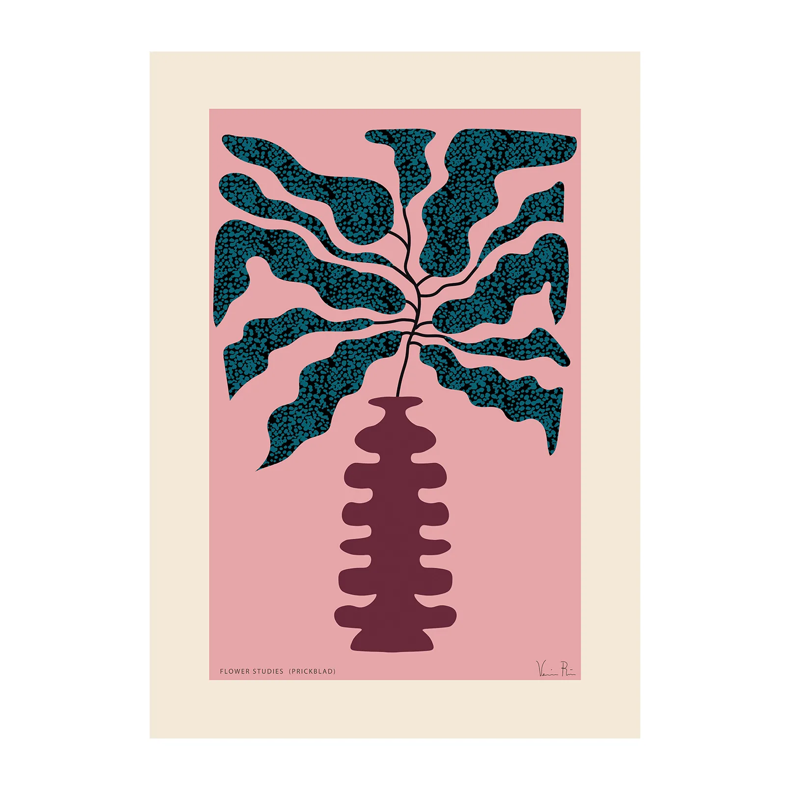 플라워 스터디 01 (Prick싱글) 포스터, 30x40 cm Paper Collective | 페이퍼콜렉티브