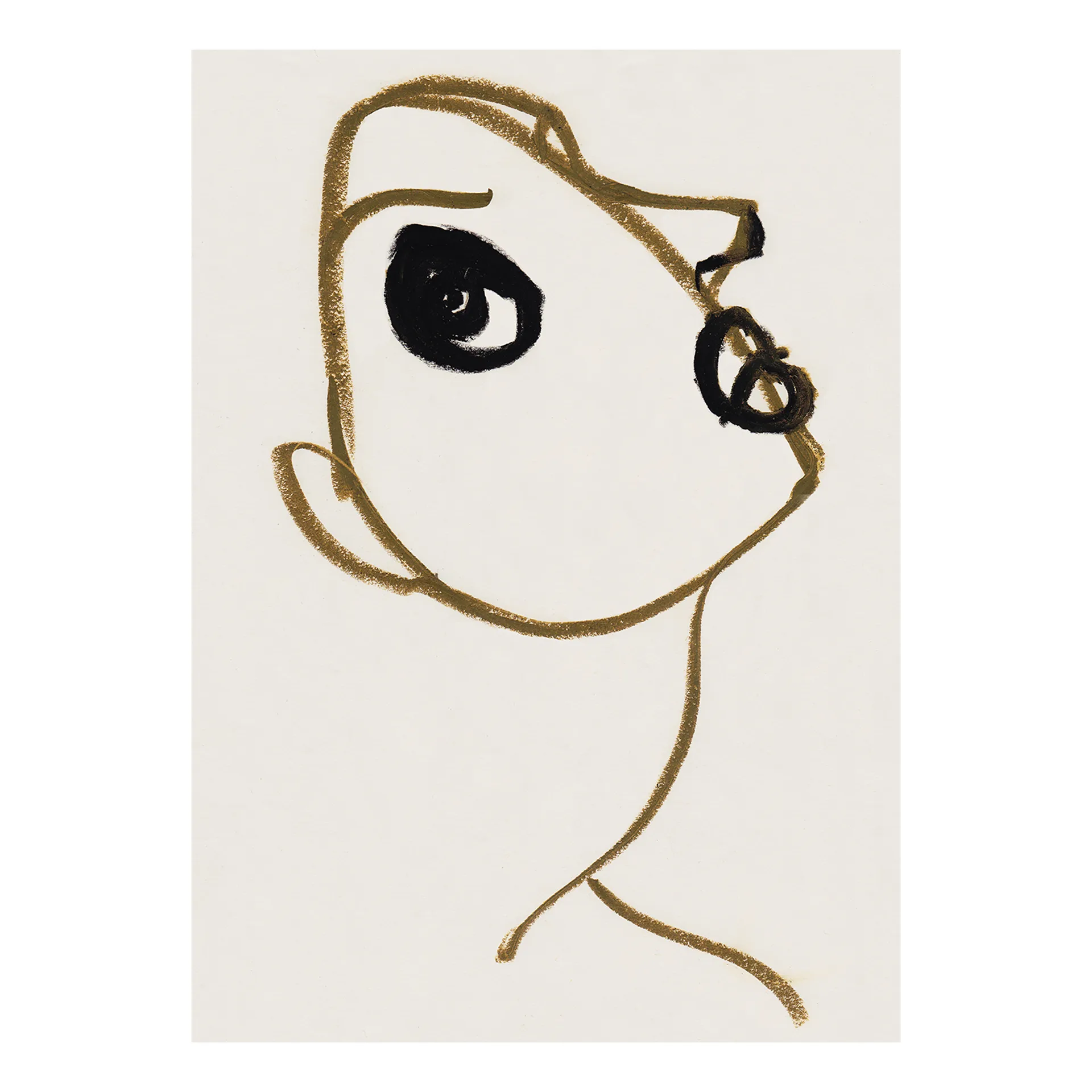 실루엣 02 포스터, 30x40 cm Paper Collective | 페이퍼콜렉티브