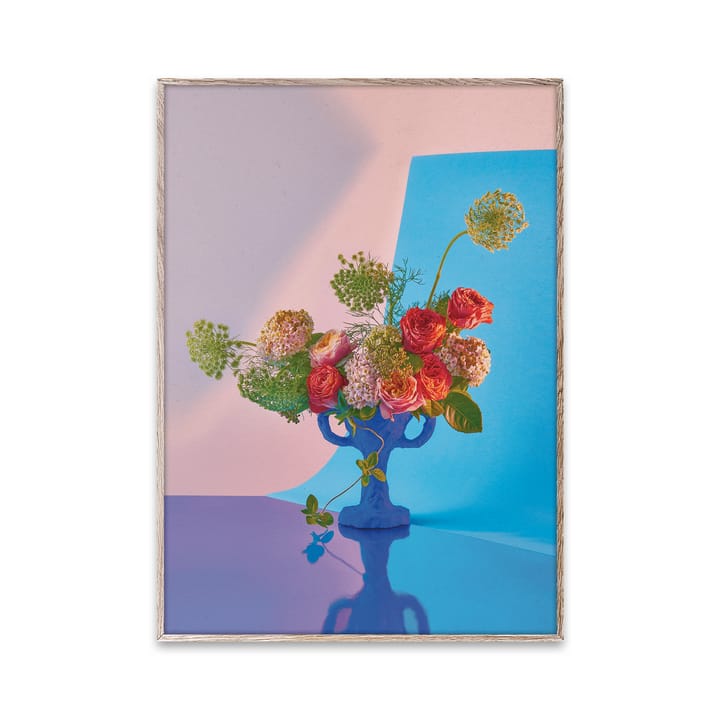 블룸 02 cyan 포스터, 30x40 cm Paper Collective | 페이퍼콜렉티브