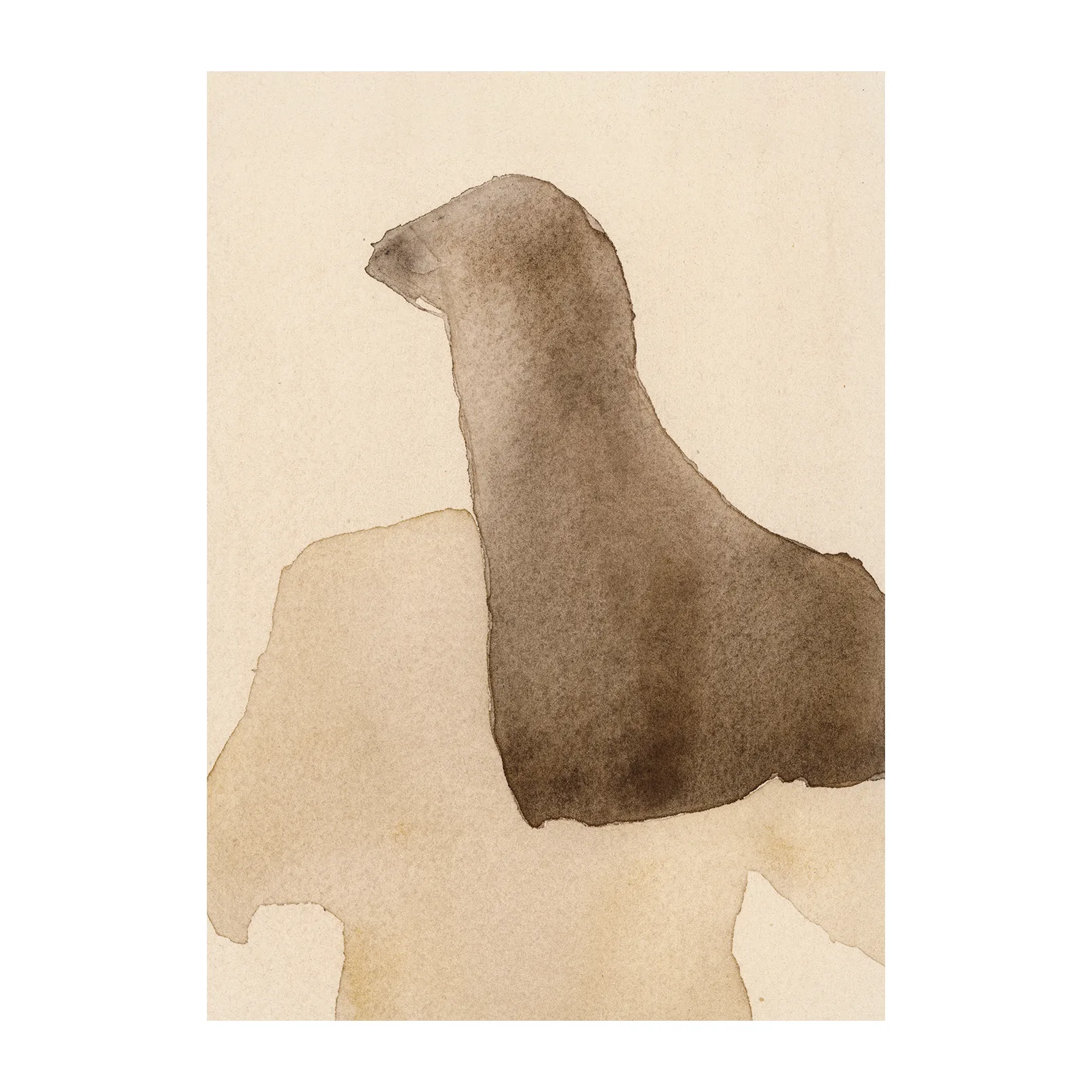 롱 헤어 포스터, 30x40 cm Paper Collective | 페이퍼콜렉티브