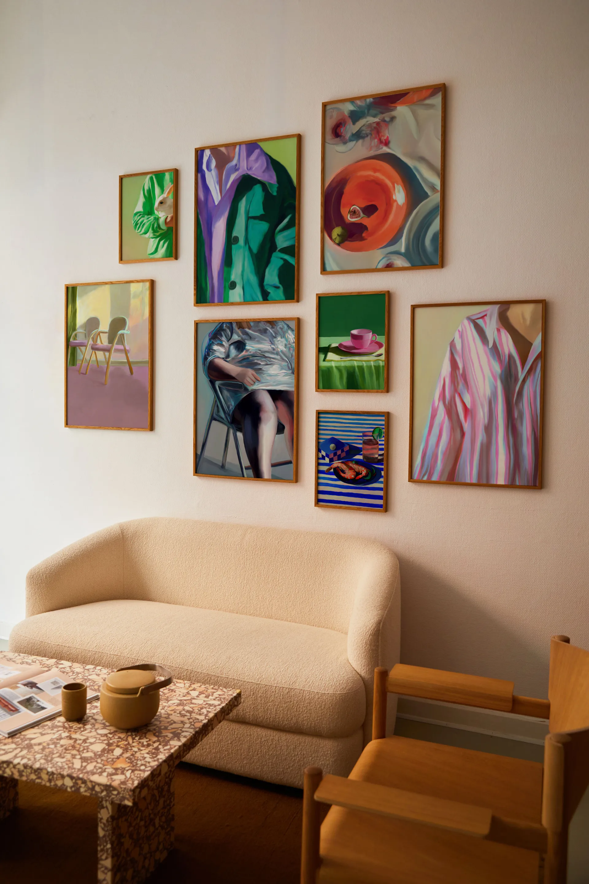 화이트 래빗 포스터, 30x40 cm Paper Collective | 페이퍼콜렉티브