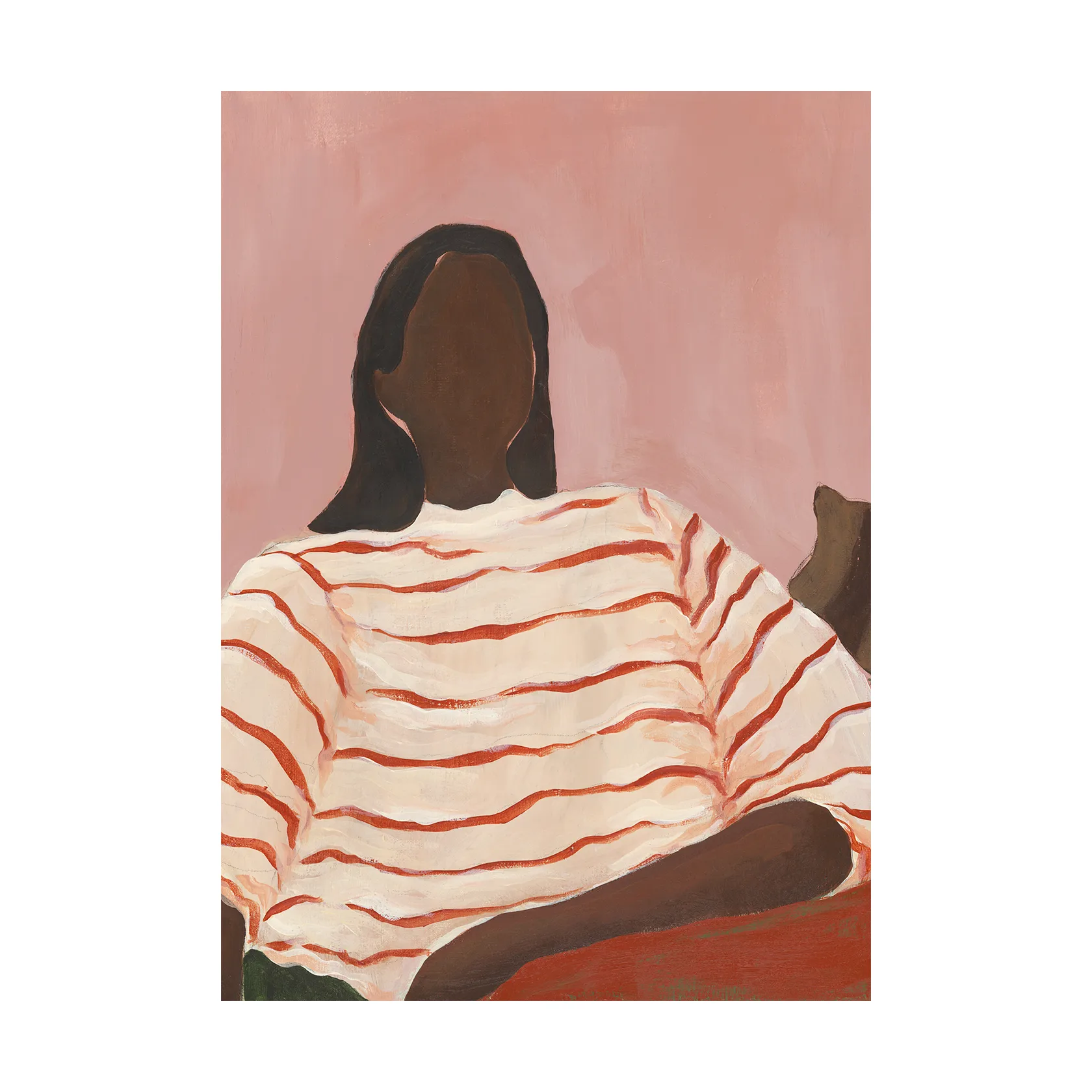 레드 스트라이프 포스터, 30x40 cm Paper Collective | 페이퍼콜렉티브