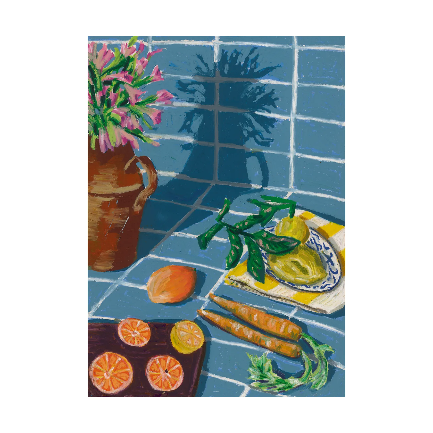 콤포지션 인 블루 포스터, 30x40 cm Paper Collective | 페이퍼콜렉티브