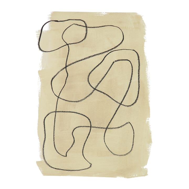 위글 포스터  - 50x70 cm - Paper Collective | 페이퍼콜렉티브