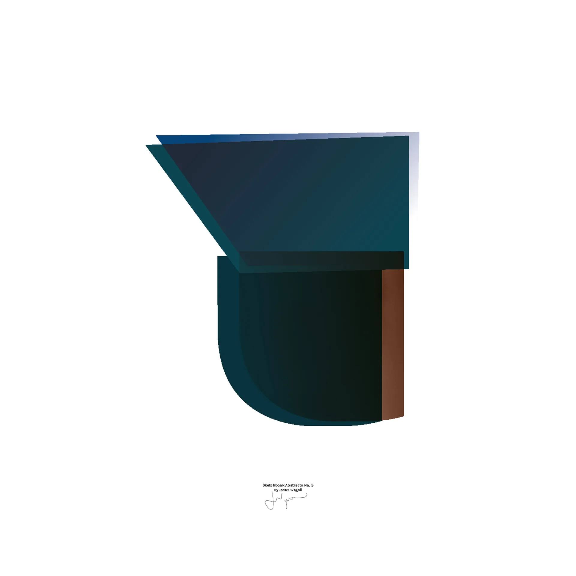 스케치북 Abstract 03 포스터, 30x40 cm Paper Collective | 페이퍼콜렉티브