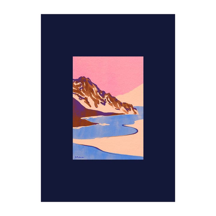 Blue Landscape 포스터 - 30x40 cm - Paper Collective | 페이퍼콜렉티브