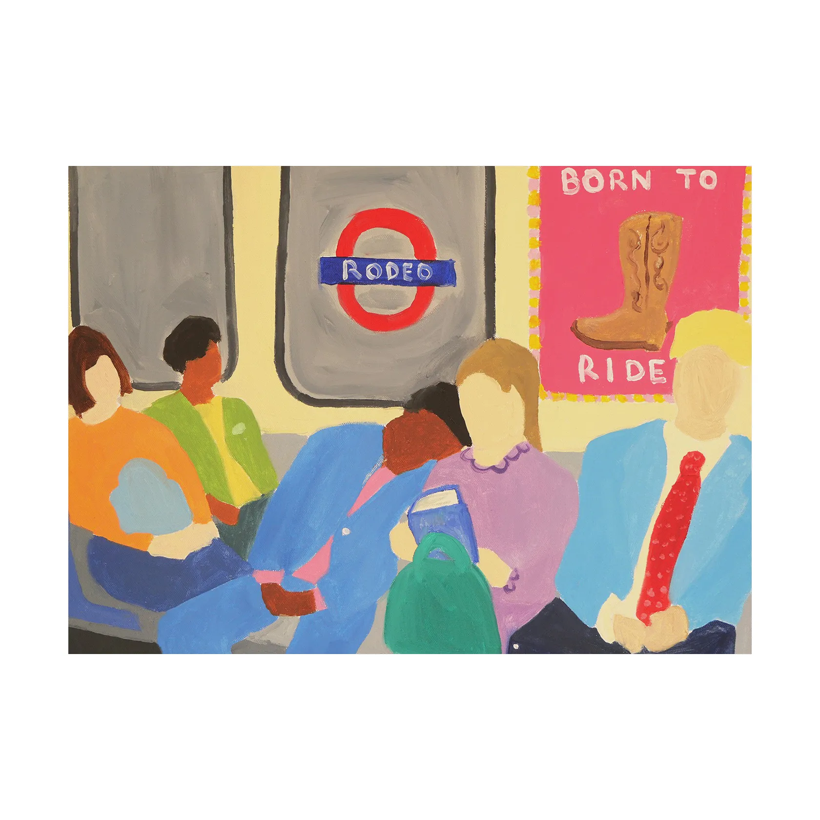 Born To Ride 포스터, 30x40 cm Paper Collective | 페이퍼콜렉티브