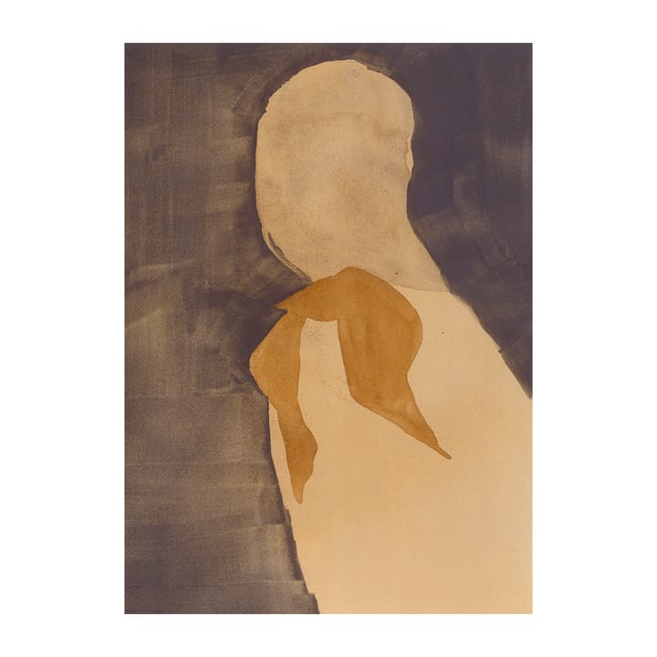 Brown Scarf 포스터 - 30x40 cm - Paper Collective | 페이퍼콜렉티브