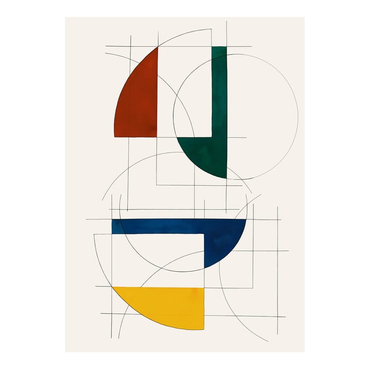 Constructions 01 포스터 - 30x40 cm - Paper Collective | 페이퍼콜렉티브
