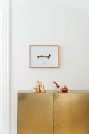 Doug the Dachshund 포스터 - 30x40 cm - Paper Collective | 페이퍼콜렉티브
