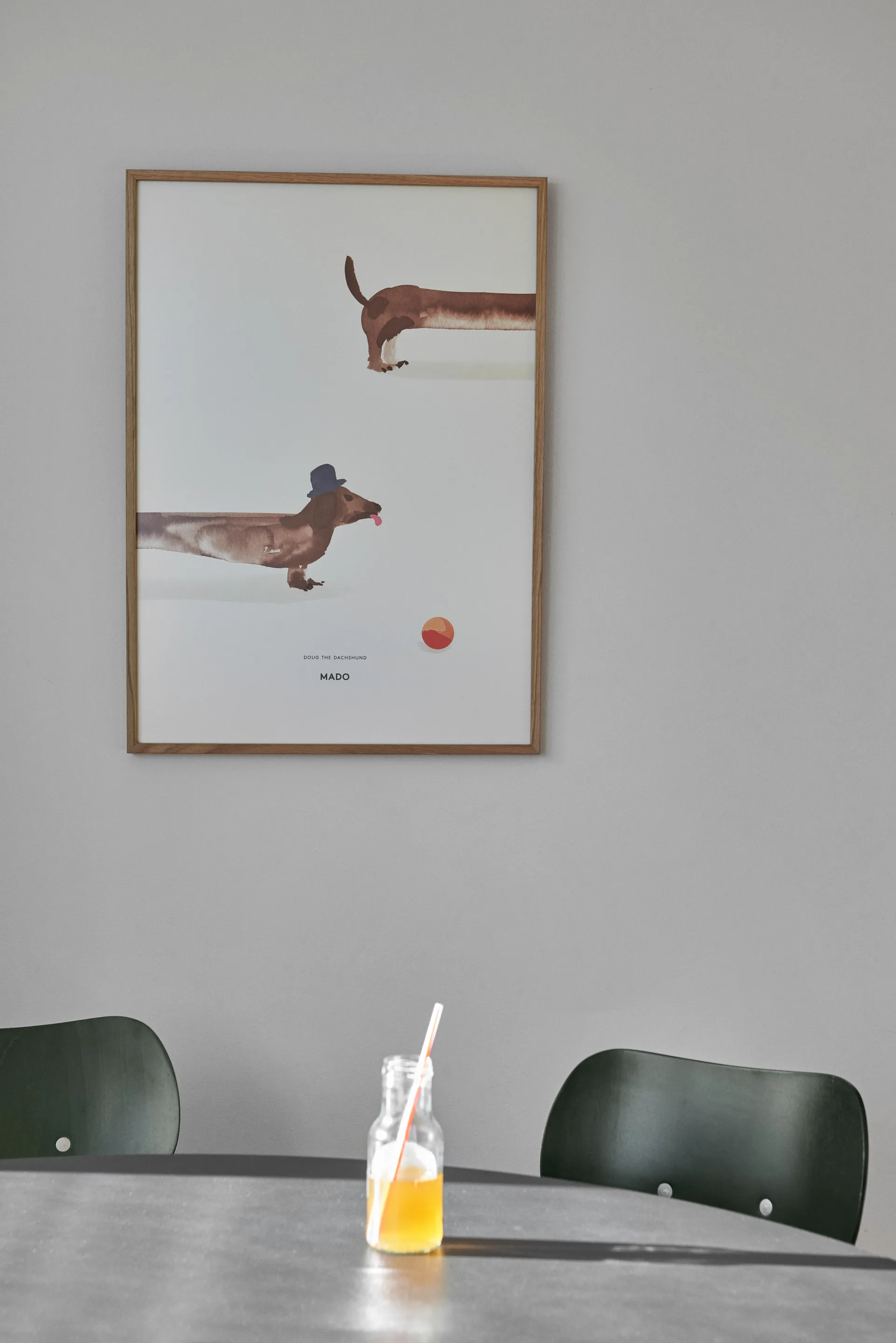 Doug the Dachshund 포스터, 50x70 cm Paper Collective | 페이퍼콜렉티브