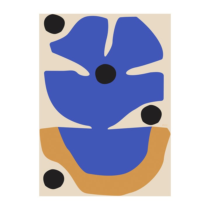 Flor Azul 포스터 - 30x40 cm - Paper Collective | 페이퍼콜렉티브