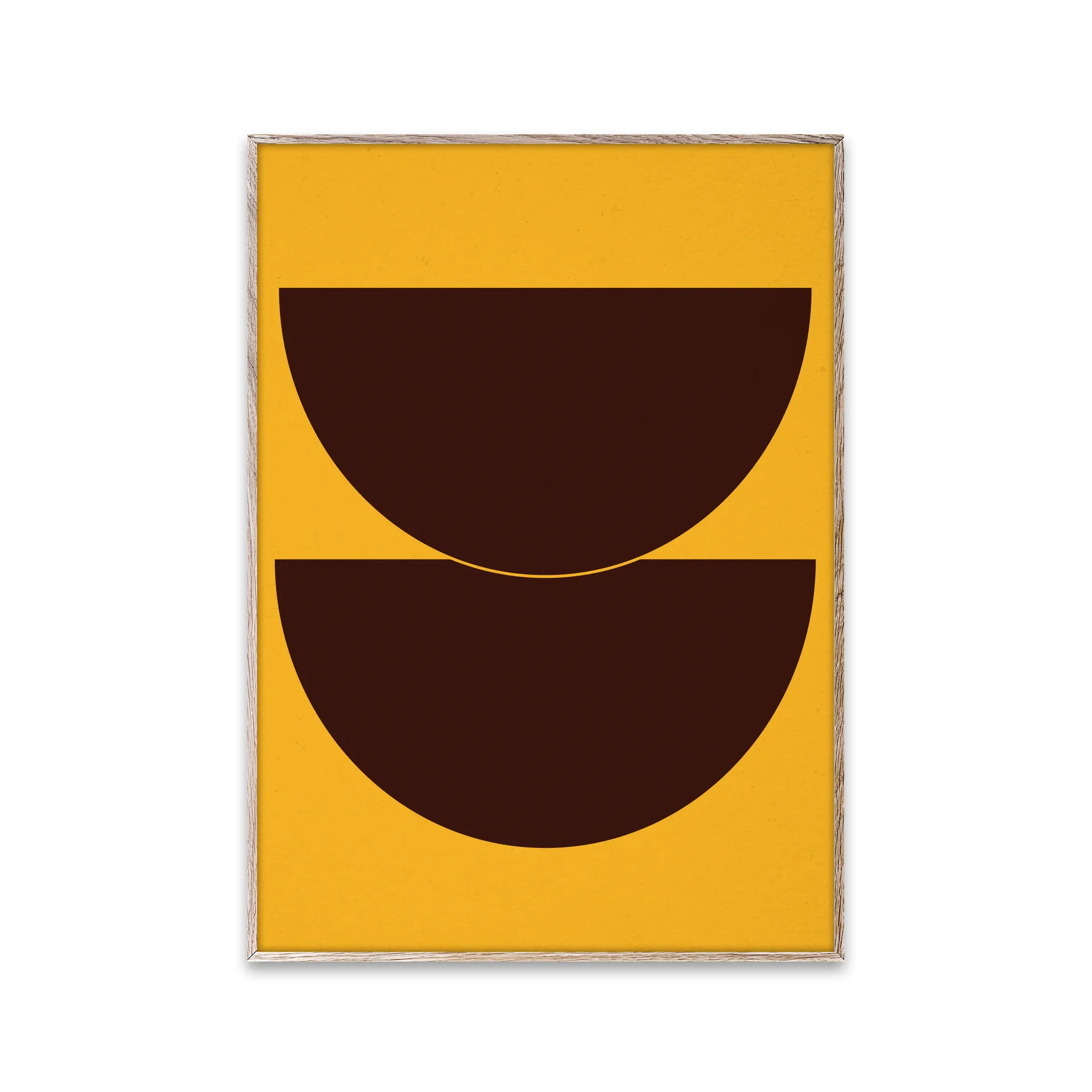 Half Circles II 포스터 yellow, 30x40 cm Paper Collective | 페이퍼콜렉티브