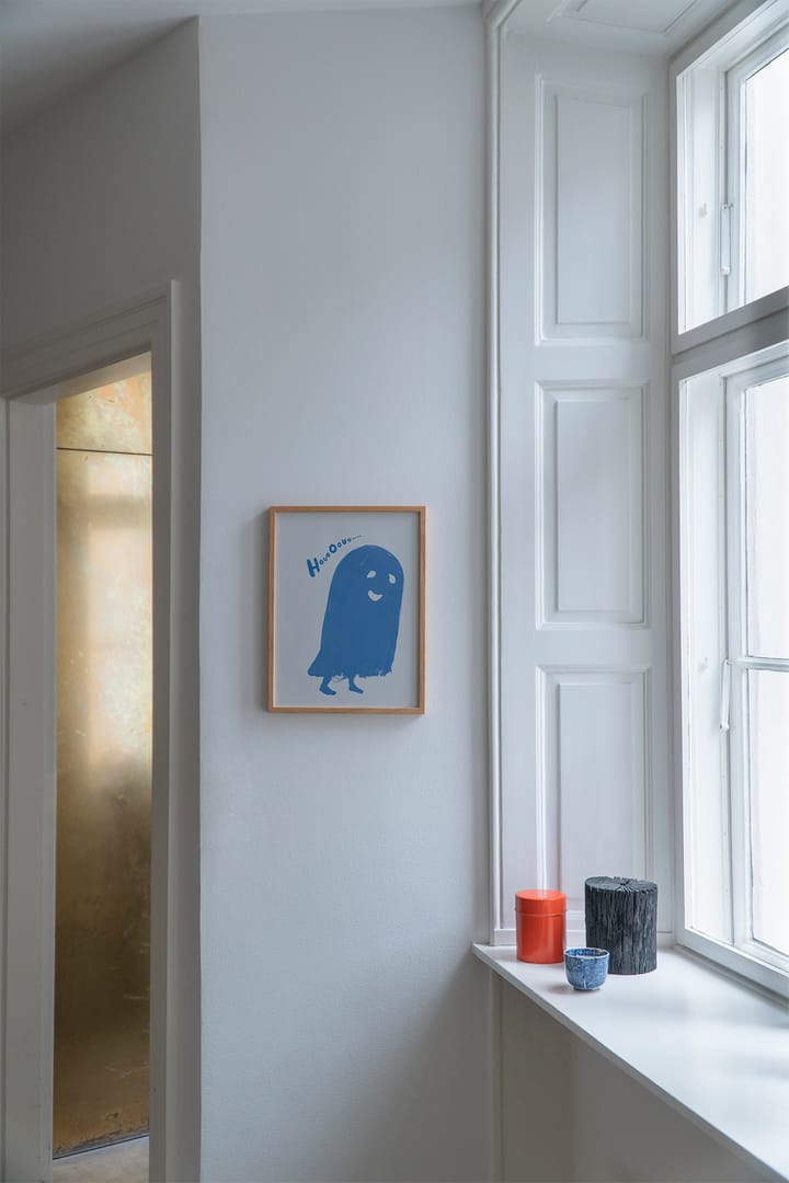 HouoOouu 블루 포스터 - 30x40 cm - Paper Collective | 페이퍼콜렉티브