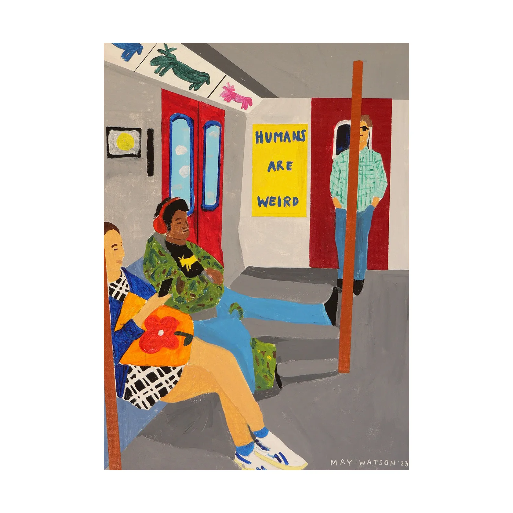 Humans Are Weird 포스터, 30x40 cm Paper Collective | 페이퍼콜렉티브