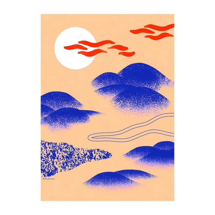 Japanese Hills 포스터 - 30x40 cm - Paper Collective | 페이퍼콜렉티브