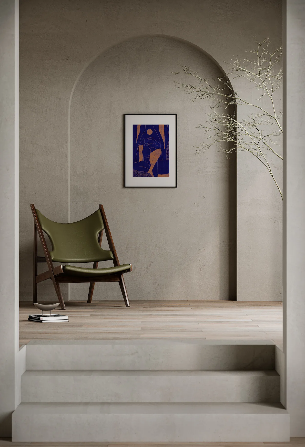 Mujer y Calor 01 포스터 , 30x40 cm Paper Collective | 페이퍼콜렉티브