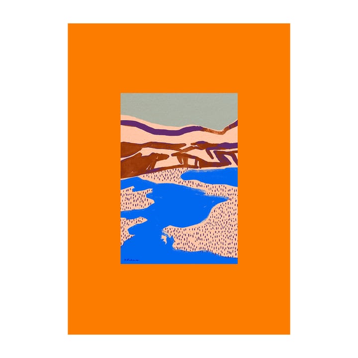 Orange Landscape 포스터 - 30x40 cm - Paper Collective | 페이퍼콜렉티브