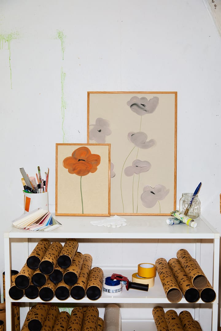 Orange Vallmo 포스터 - 30x40 cm - Paper Collective | 페이퍼콜렉티브
