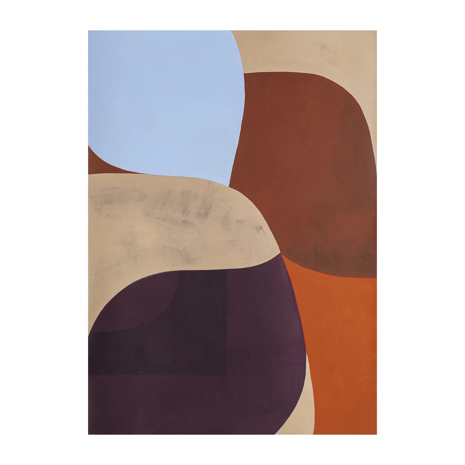 Painted Shapes 02 포스터, 30x40 cm Paper Collective | 페이퍼콜렉티브