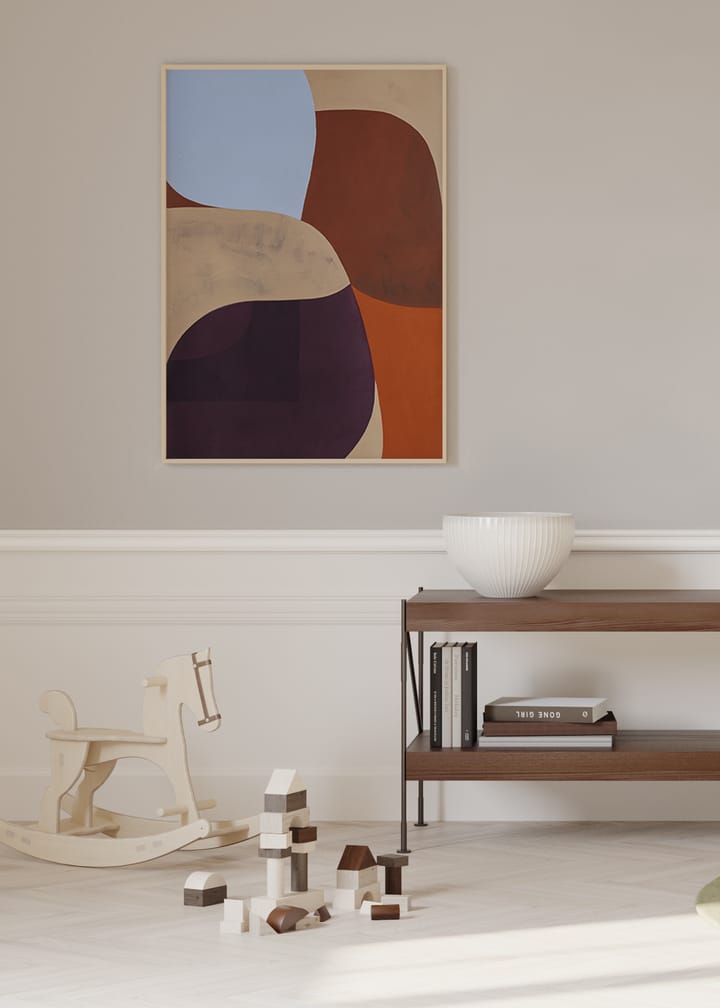 Painted Shapes 02 포스터, 50x70 cm Paper Collective | 페이퍼콜렉티브