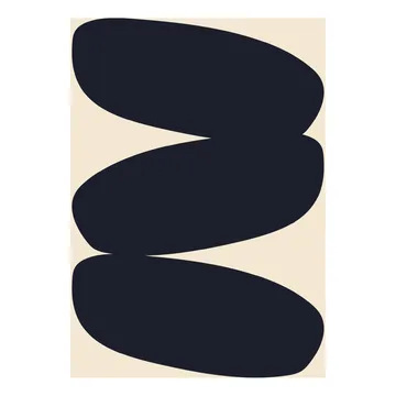 솔리드 Shapes 01 포스터 - 50x70 cm - Paper Collective | 페이퍼콜렉티브