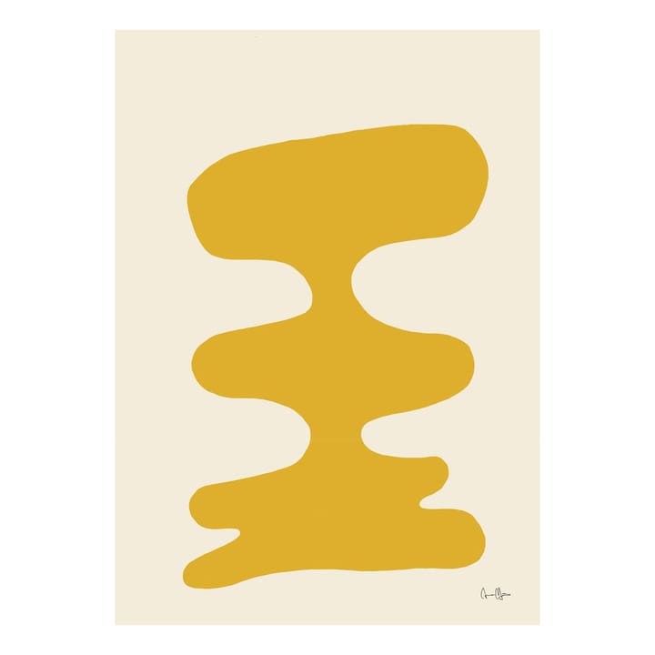 Soft Yellow 포스터 - 50x70 cm - Paper Collective | 페이퍼콜렉티브