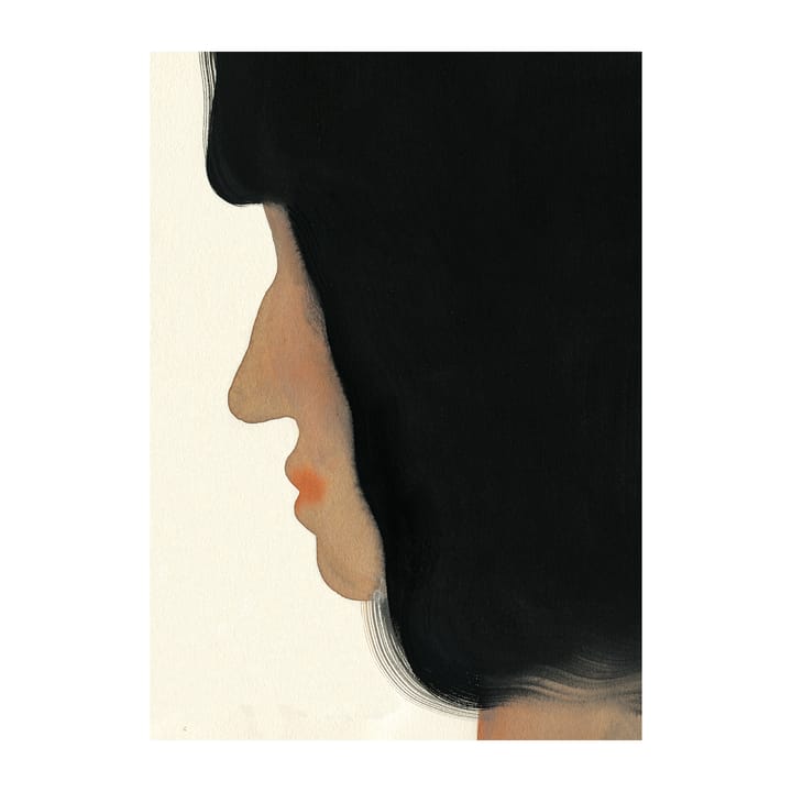 The Black Hair 포스터 - 50x70 cm - Paper Collective | 페이퍼콜렉티브