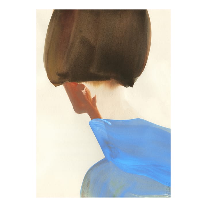 The 블루 Cape 포스터 - 50x70 cm - Paper Collective | 페이퍼콜렉티브