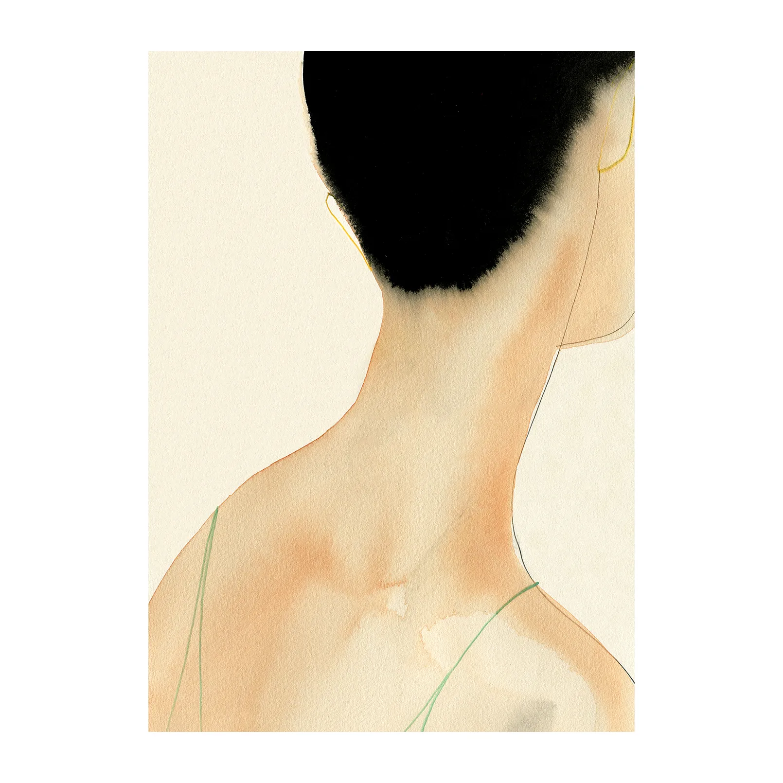 The Green Camisole 포스터, 30x40 cm Paper Collective | 페이퍼콜렉티브