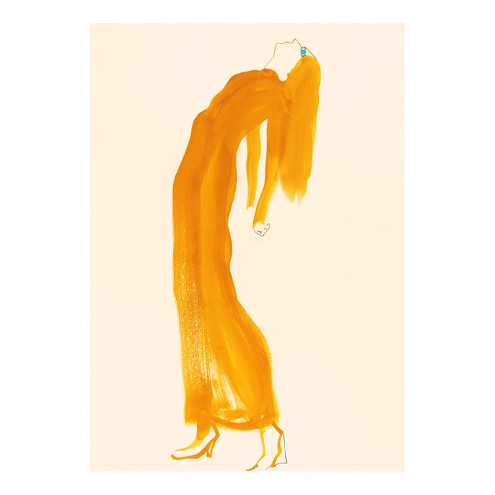 The Saffron Dress 포스터 - 30x40 cm - Paper Collective | 페이퍼콜렉티브