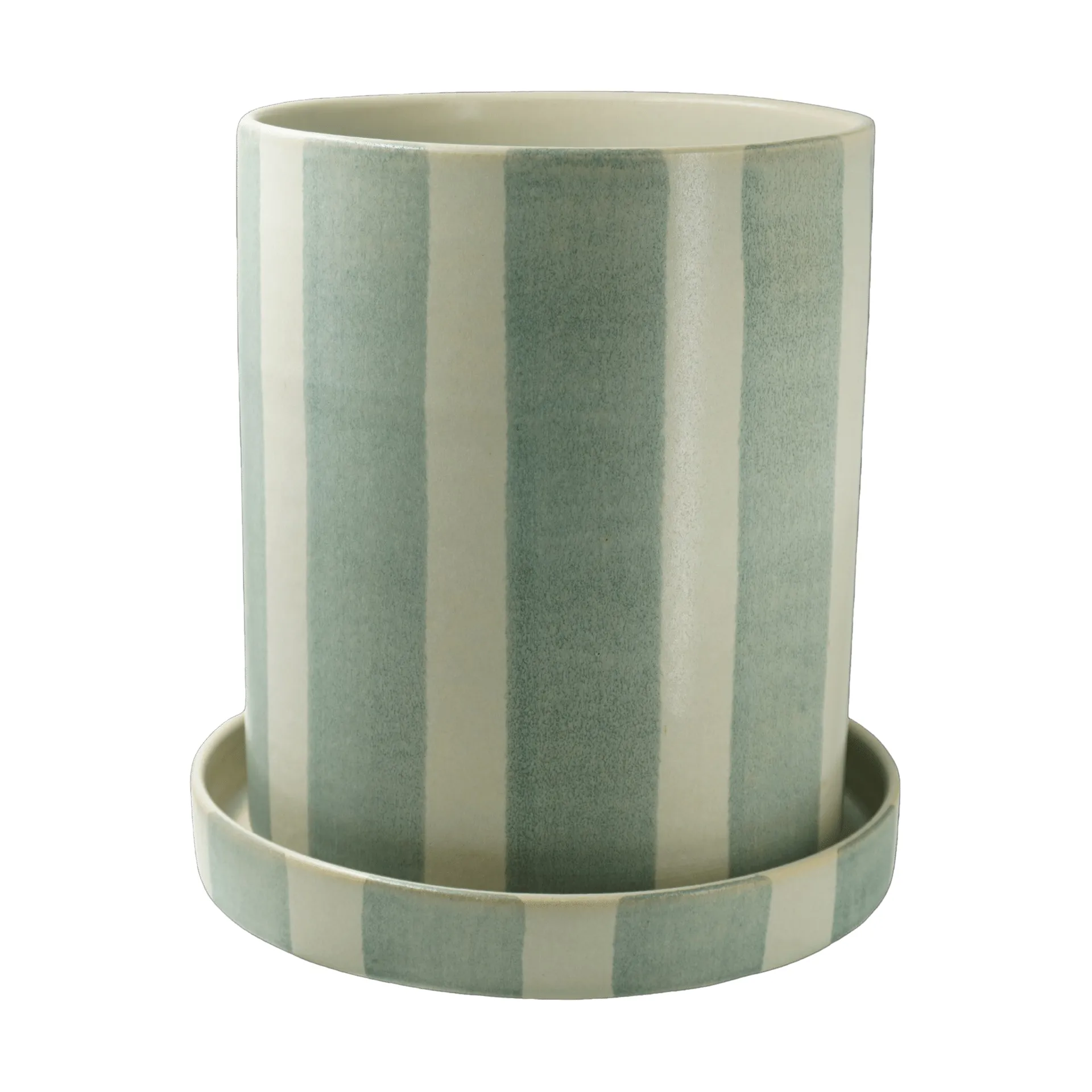 랜드 플라워팟 미듐 Ø18 cm, Lava-green Paradisverkstaden