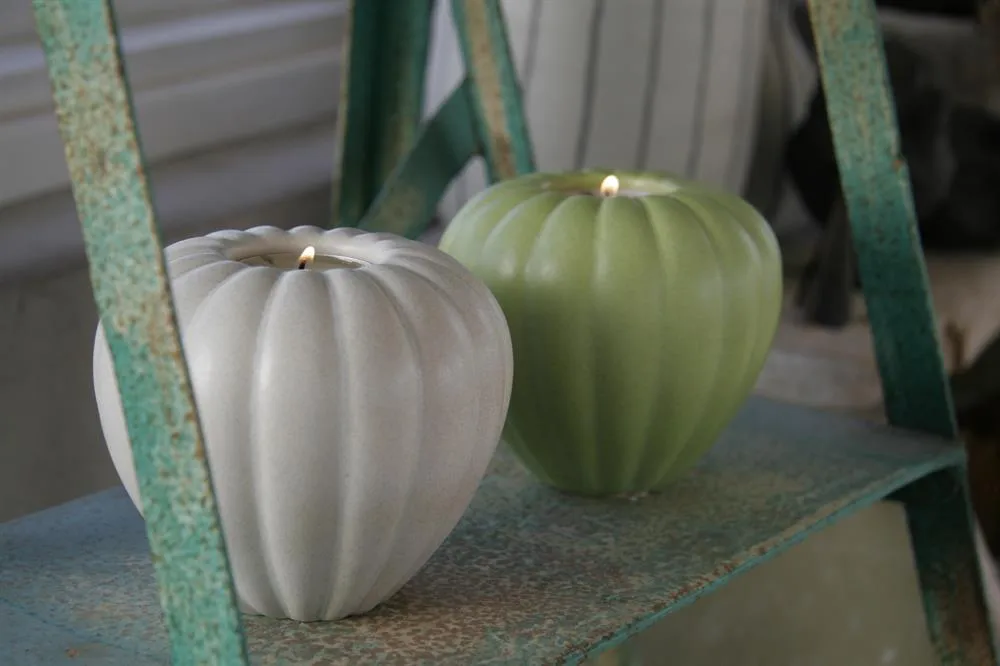 Fröhus 캔들홀더 large 화이트, white Paradisverkstaden