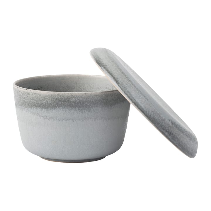 Morgon grey bowl with lid - grey - Paradisverkstaden