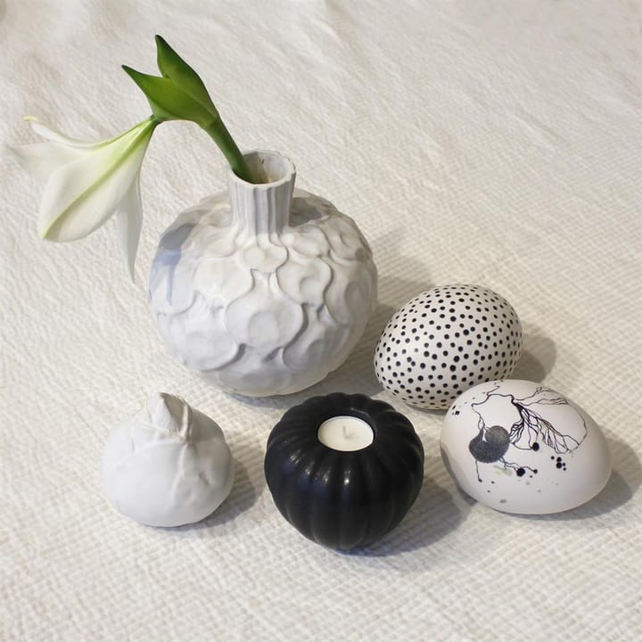 에그 도트 - white-black - Paradisverkstaden