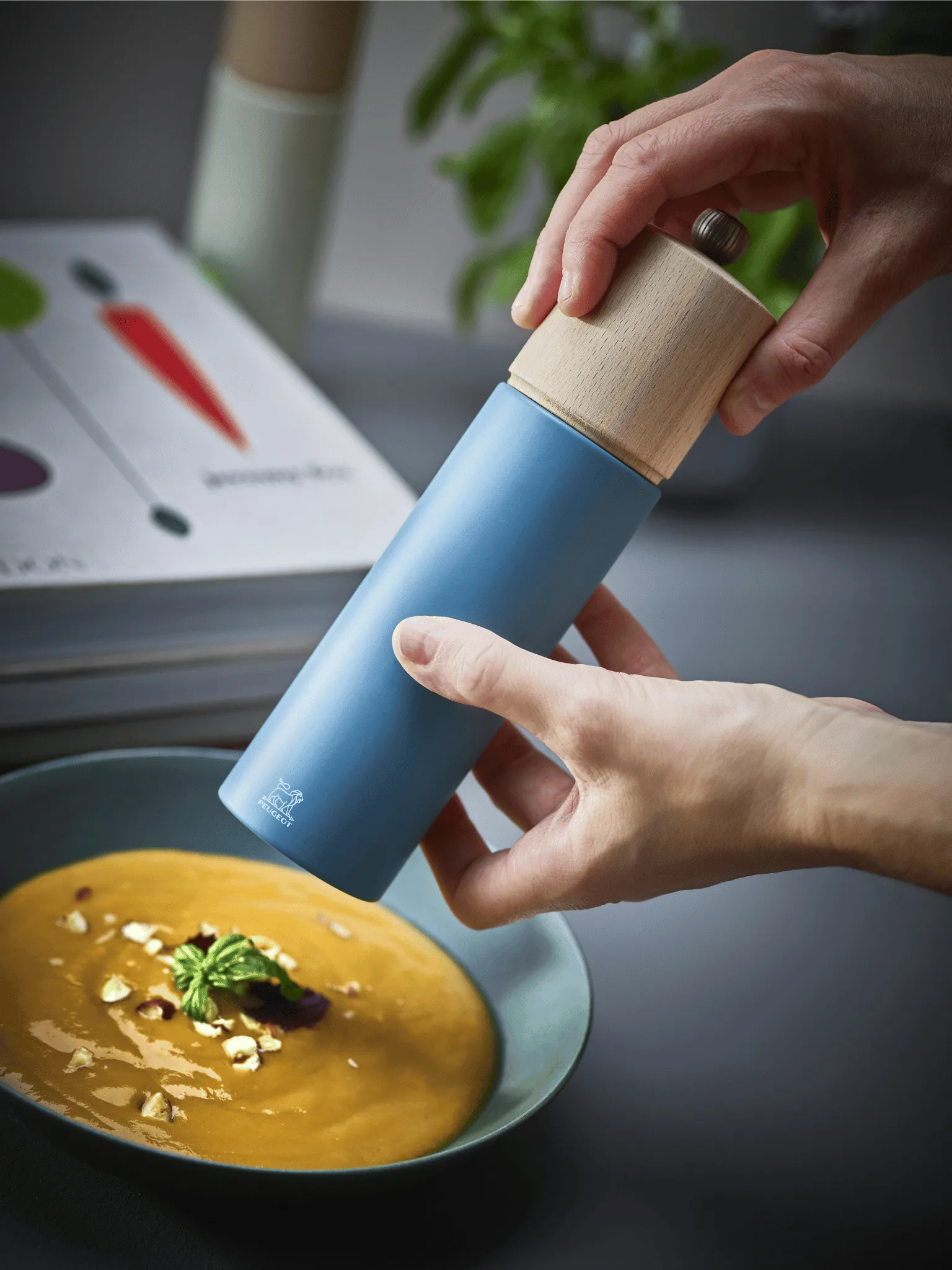 보리얼 페퍼 밀 21 cm, Celestial blue Peugeot | 푸조